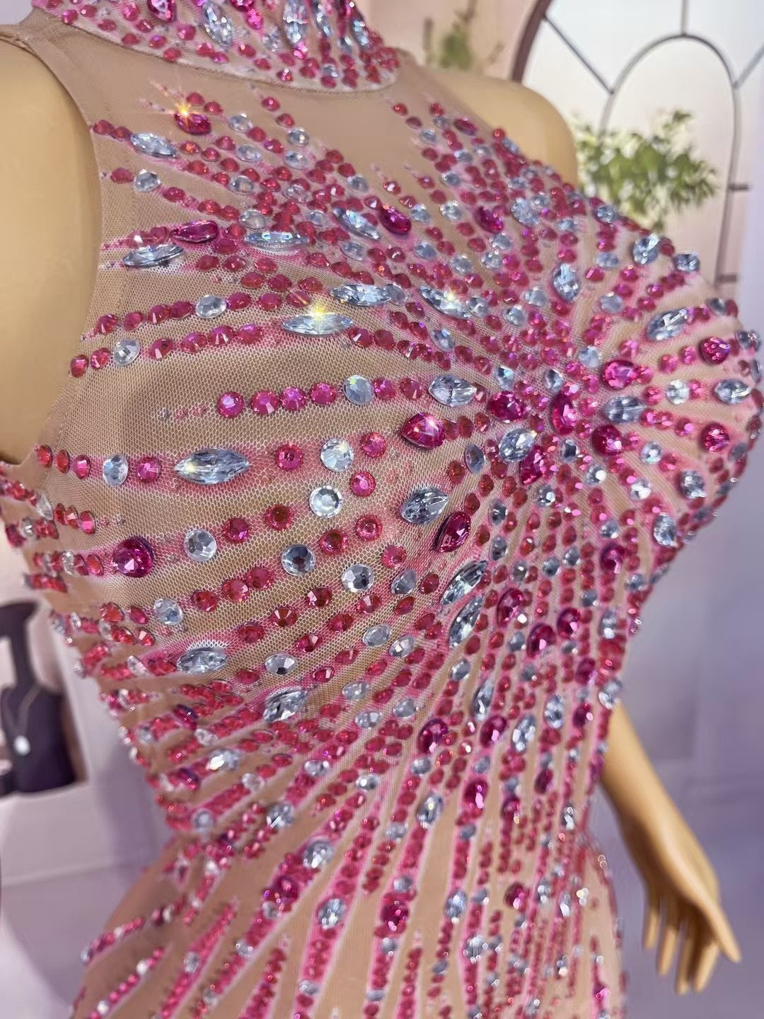 PINK DIAMOND FANTASY JUMPSUIT