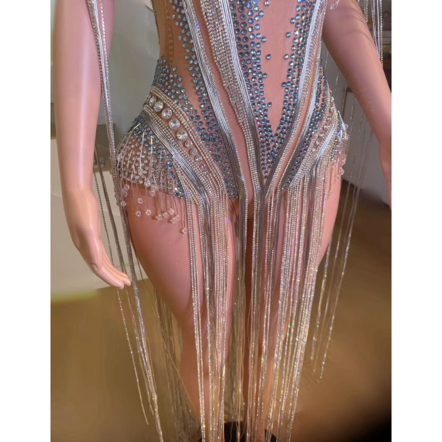 THE SHOWSTOPPER DIAMOND BODYSUIT
