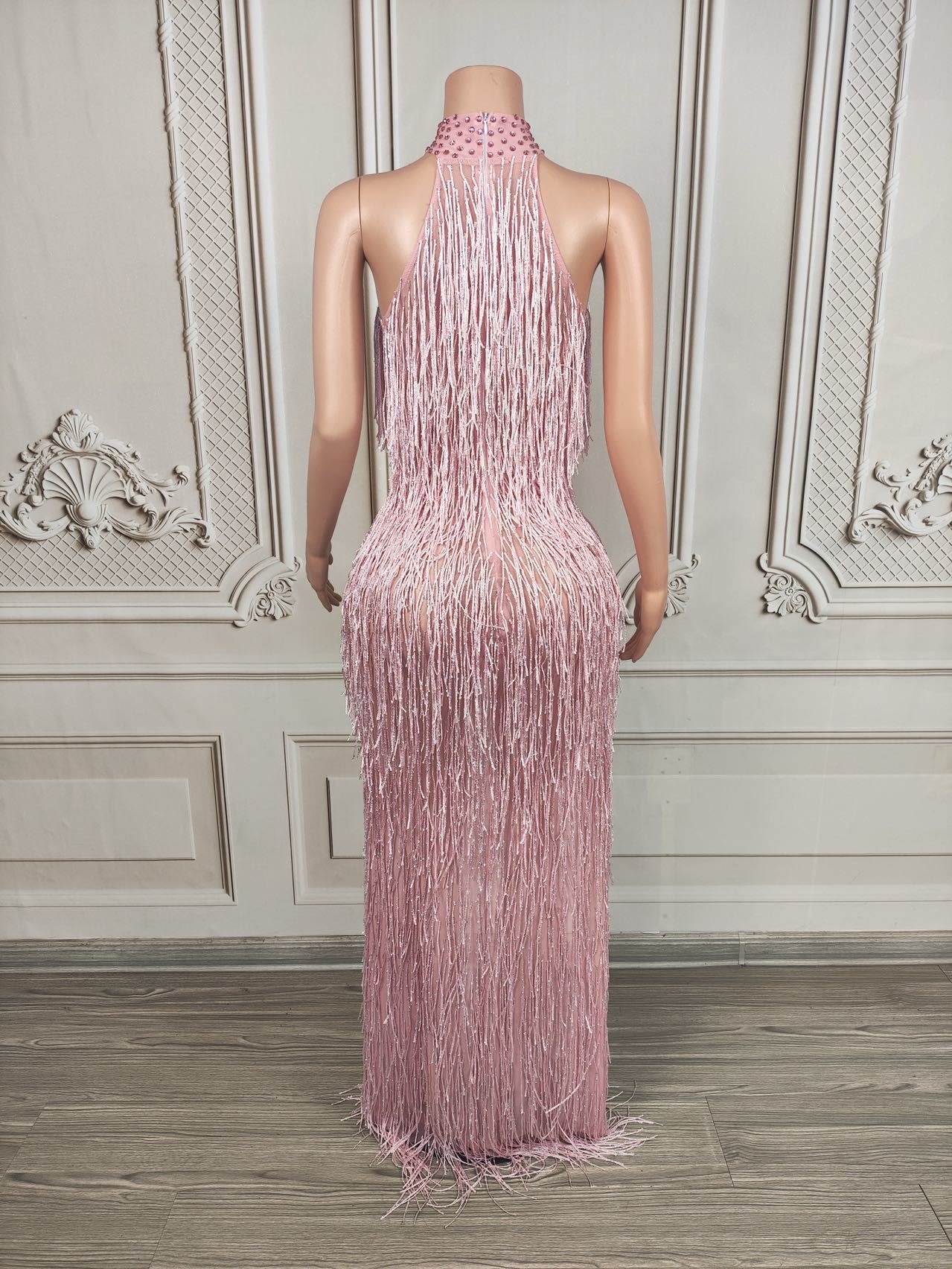 BLUSH FANTASY DRESS