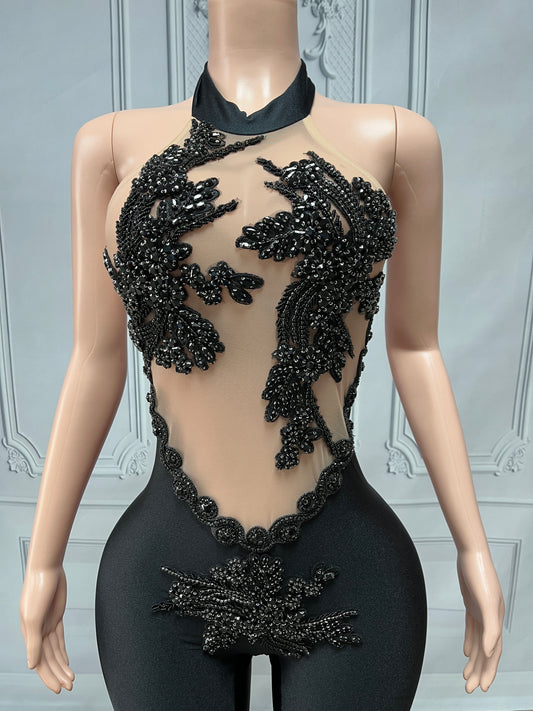BLACKOUT JUMPSUIT