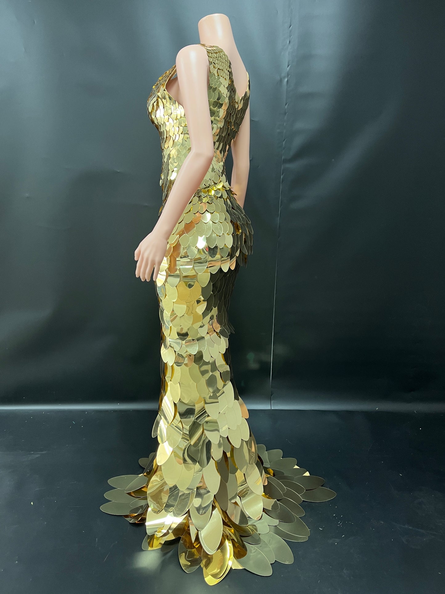 GOLDEN SIREN DRESS