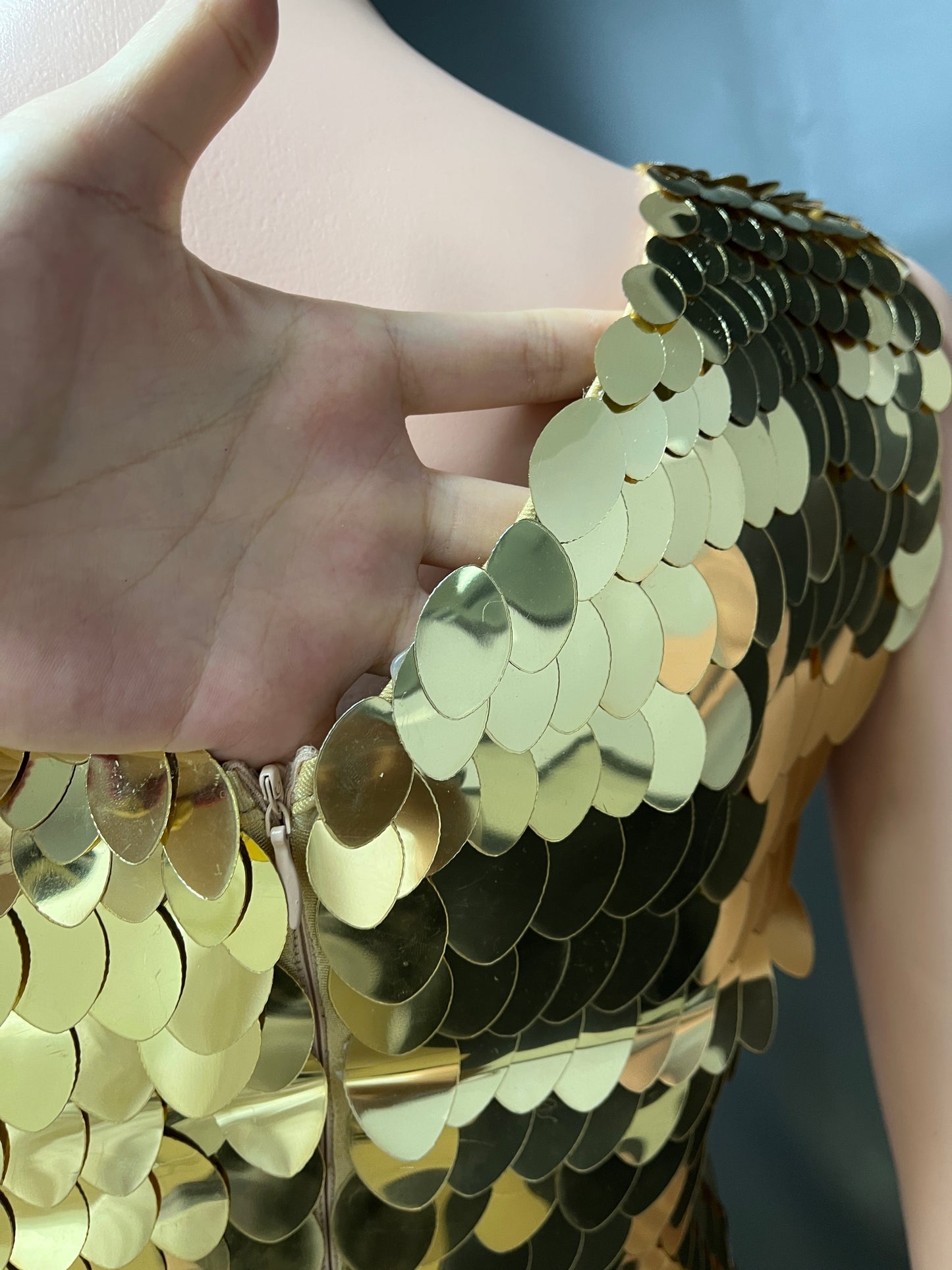 GOLDEN SIREN DRESS