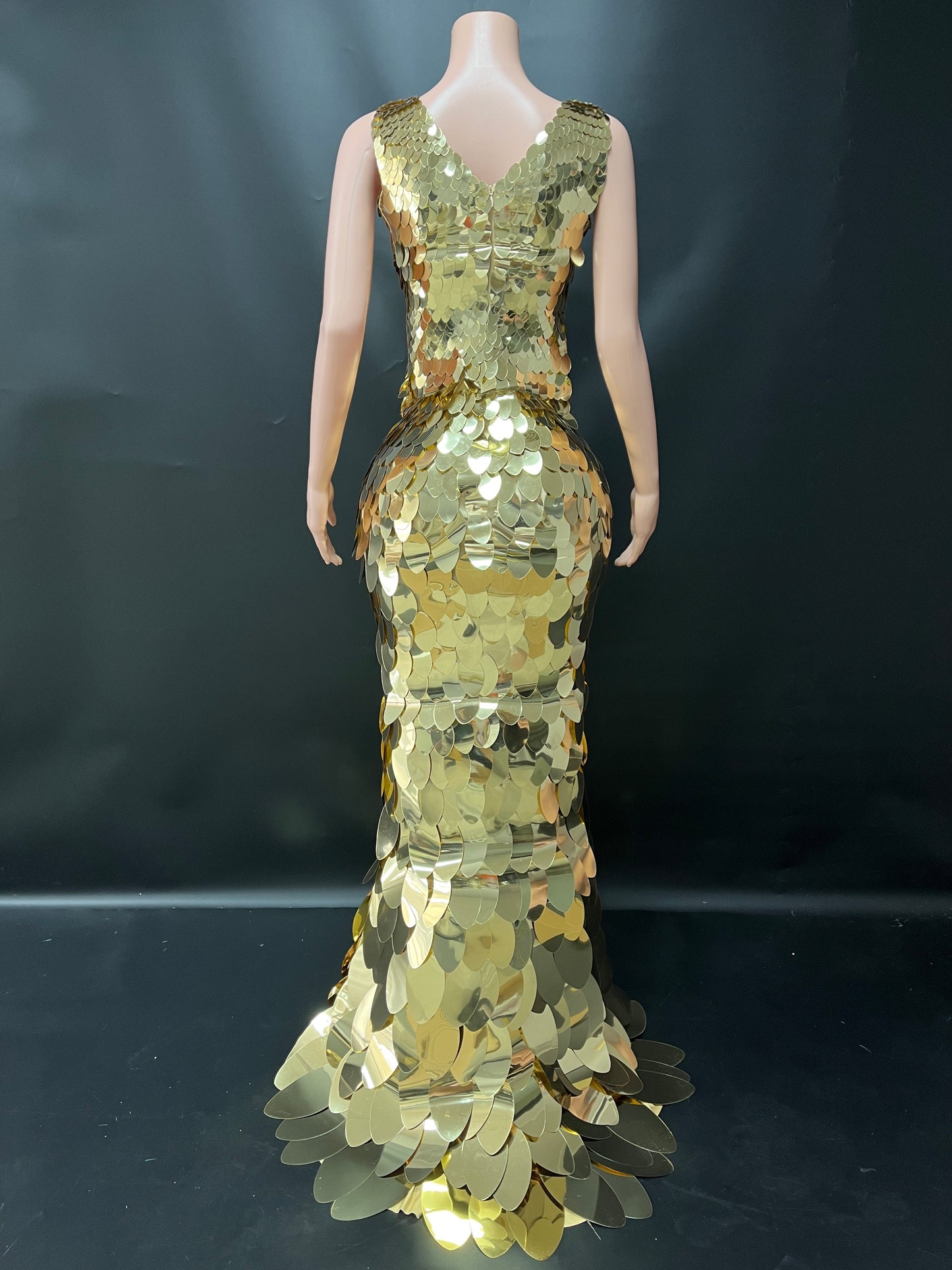GOLDEN SIREN DRESS