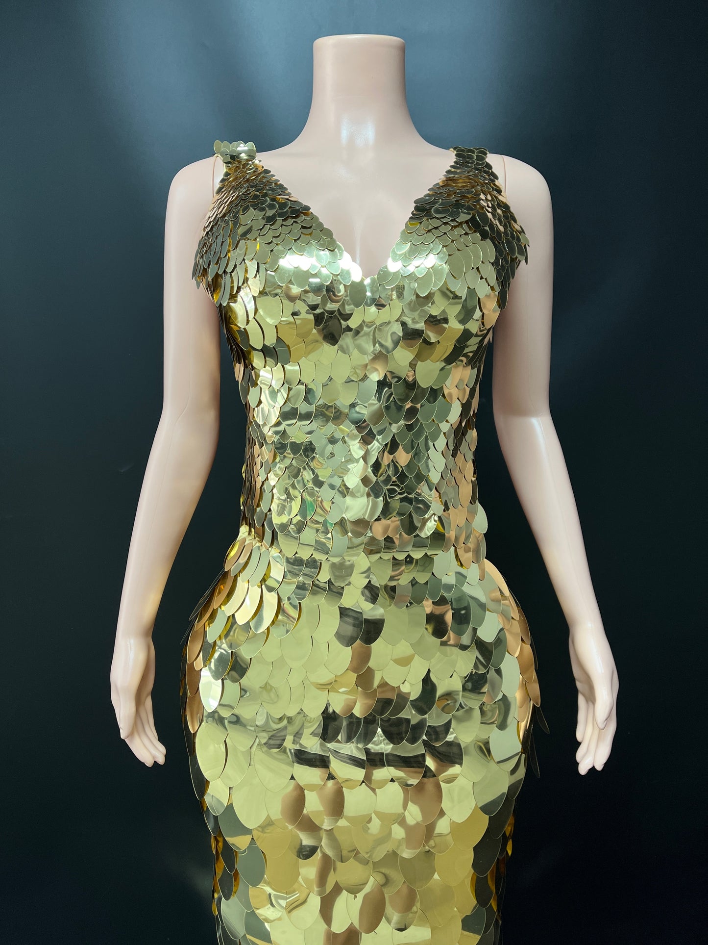 GOLDEN SIREN DRESS