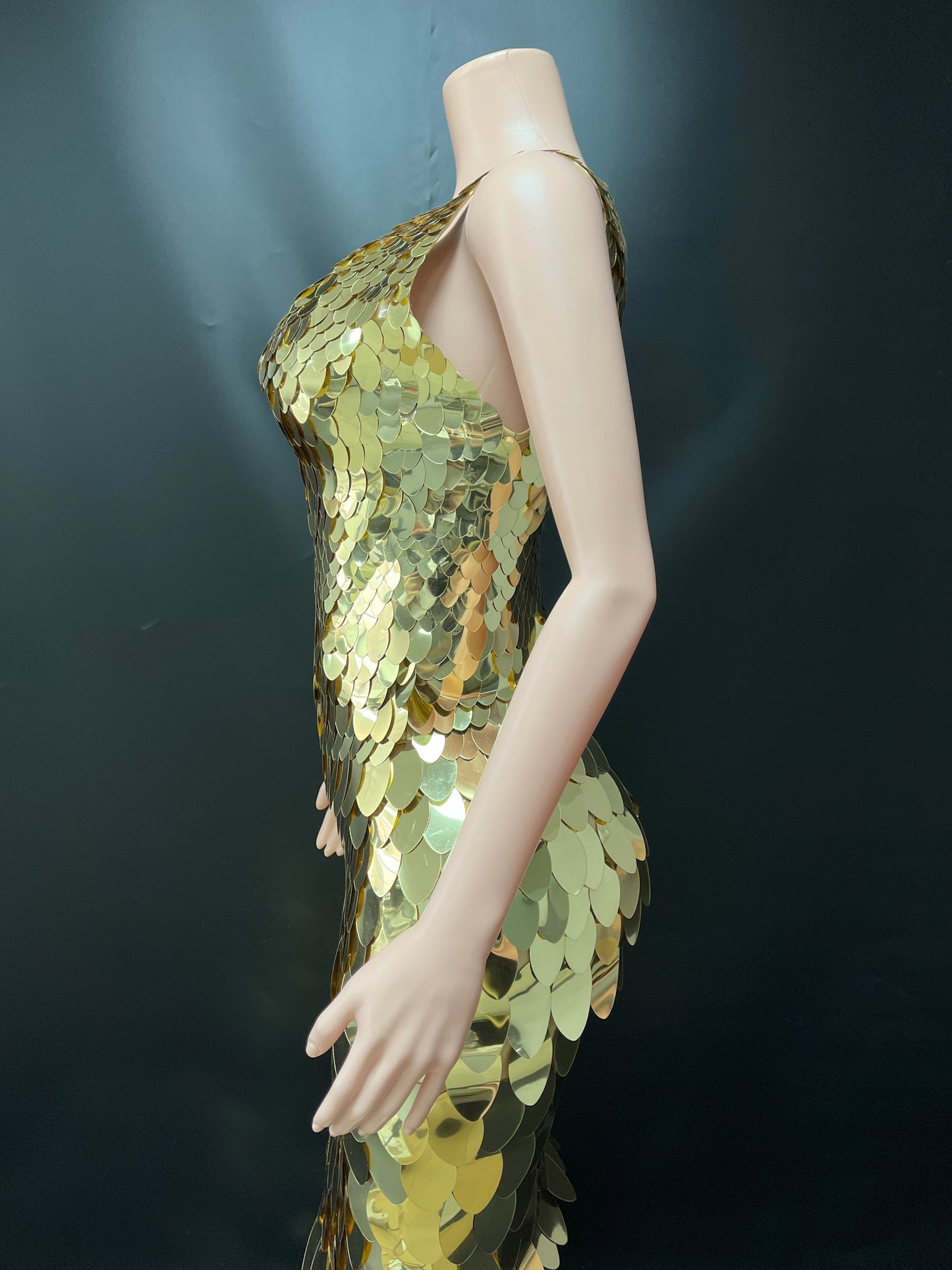 GOLDEN SIREN DRESS