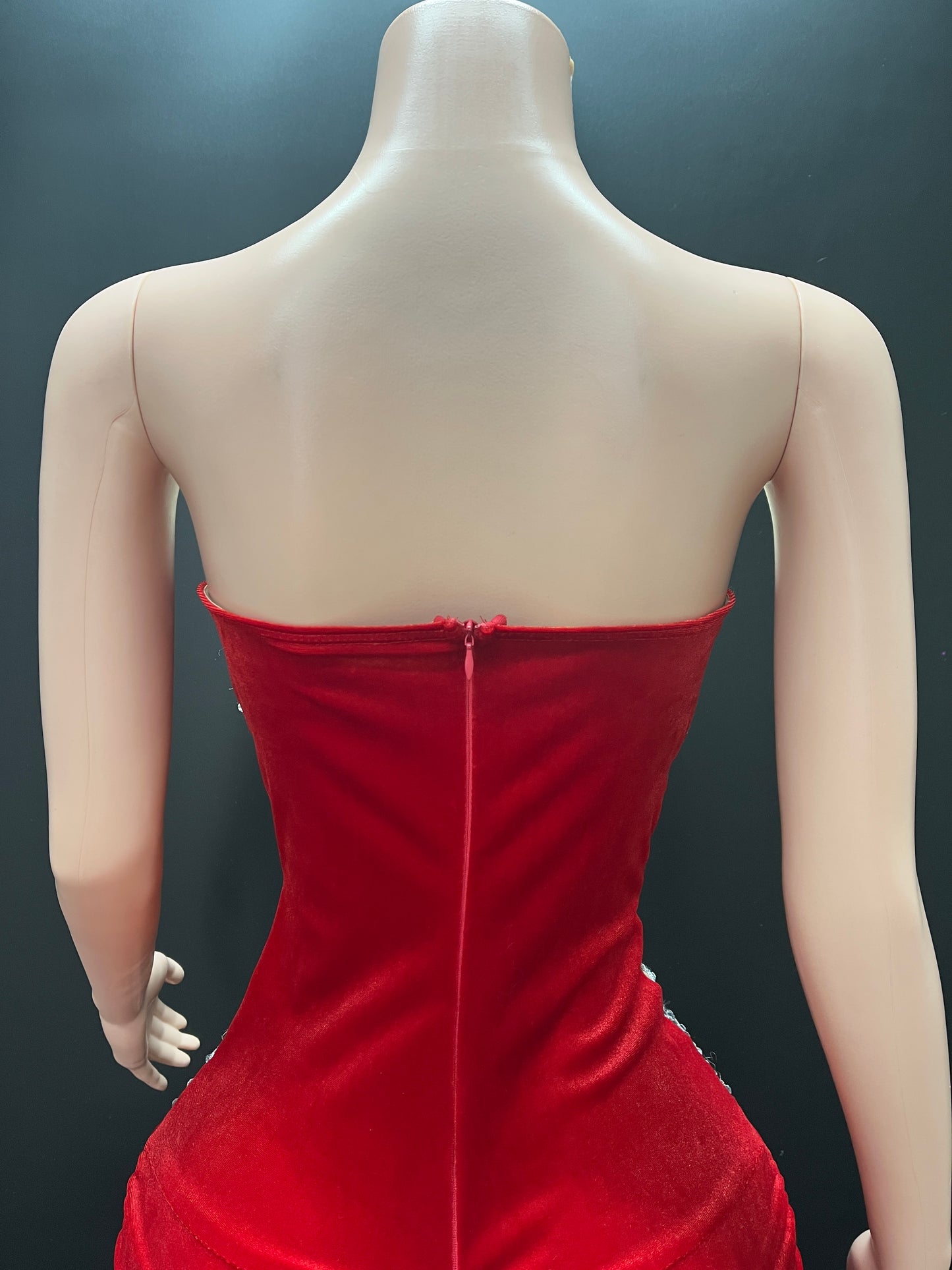 CRIMSON MAJESTY DRESS