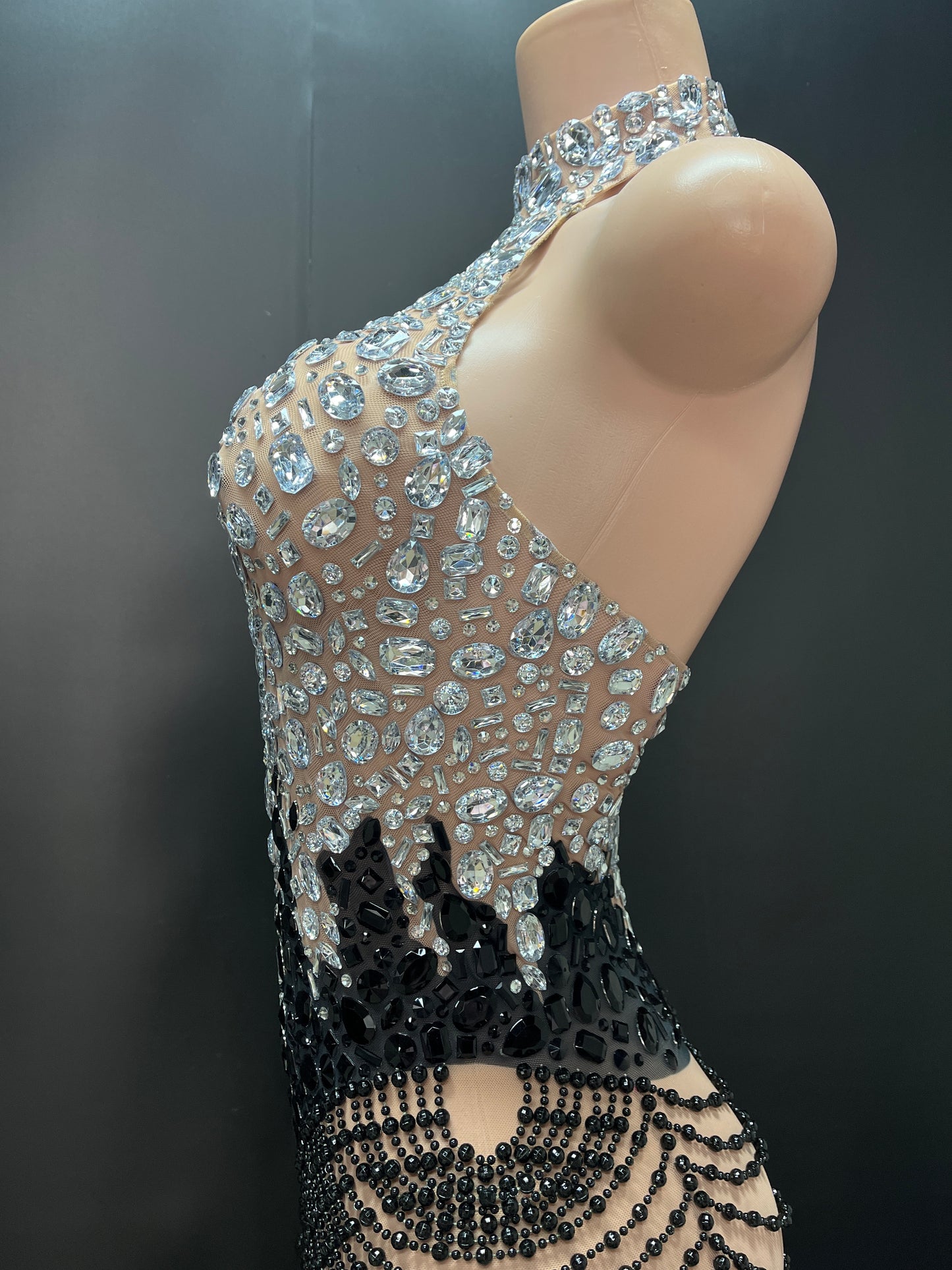 CRYSTAL MIRAGE MINI DRESS