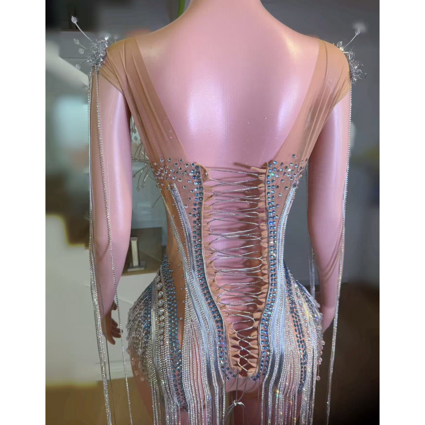 THE SHOWSTOPPER DIAMOND BODYSUIT