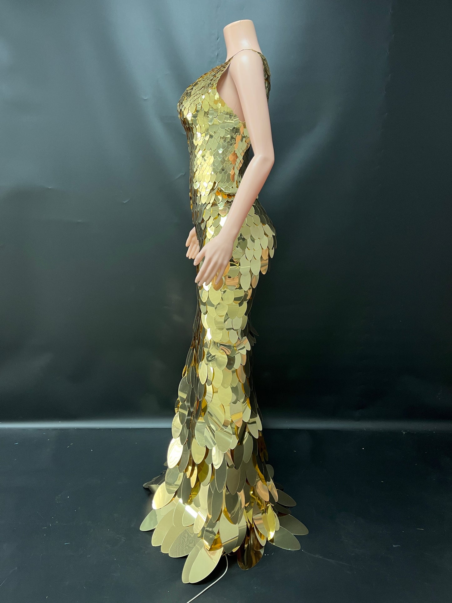 GOLDEN SIREN DRESS