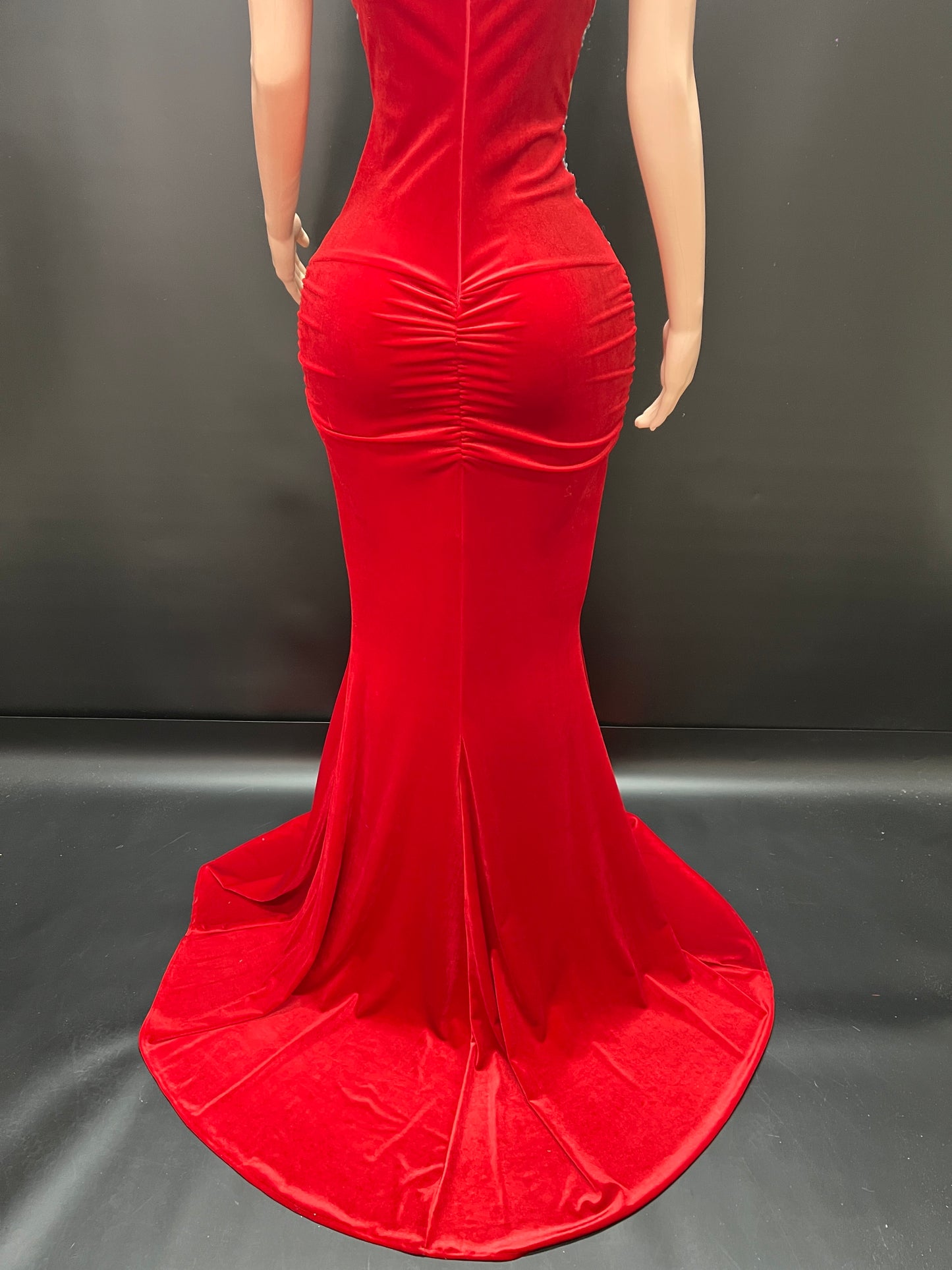 CRIMSON MAJESTY DRESS